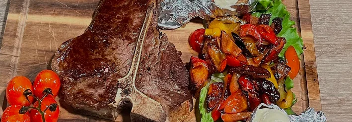 Steak at Restaurant in Graz – The Castle Gate